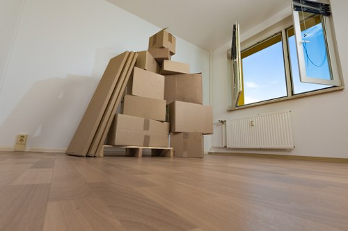 Professional moving truck service in Uxbridge for safe transport