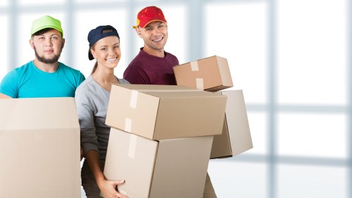Planning home moves in Uxbridge with organised packing boxes