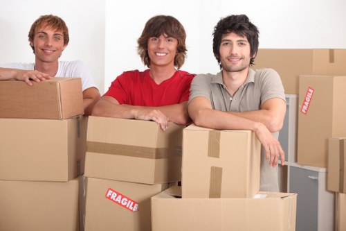 Accessible webpage structure for Uxbridge moving services