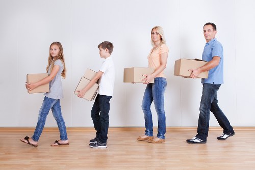 Professional van service handling a move in Uxbridge area