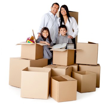 Vehicle and moving equipment prepared for a man and van job